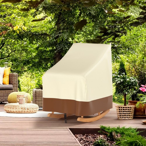 Patio rocking chair - rocking, cover