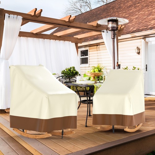 Patio rocking chair cover - rocking,